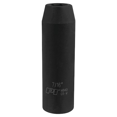 Performance Tool 1/2 In Dr. Deep Impact Socket 7/16 In Socket Dp Imp 7, M840 M840