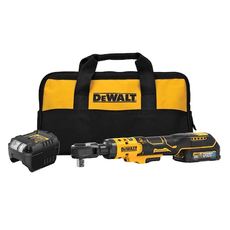 Dewalt Ratchet, 0.5 in, 250 RPM DCF512GE1