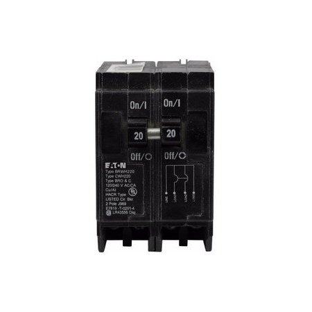 Eaton Main Breakers BWH 2P 125A 240V 50/60Hz 1Ph BWH2125