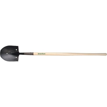 Razor-Back Rice Shovel, 8-7/8 in W Steel Blade, 48 in L Hardwood Handle 40105