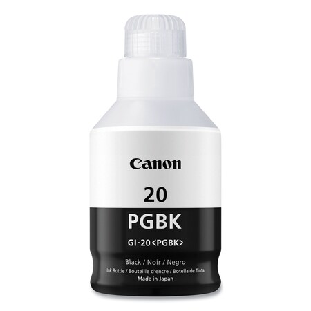 Canon Ink (GI-20), Pigment Black 3383C001
