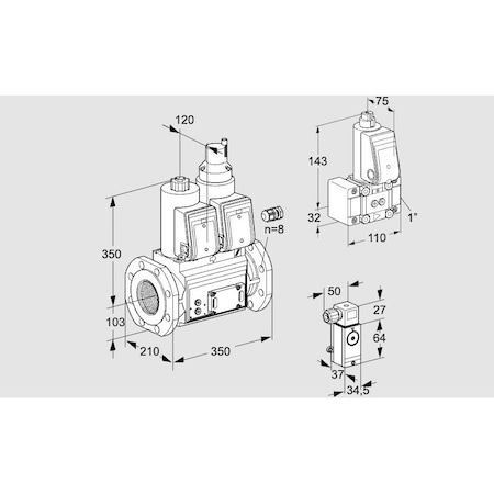 Honeywell Kromschroder VCS8100F05NLWR3E/PPZ-/P2PP KS88206567
