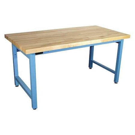 Proline IndustrialWorkbench, 60"W, 30"D, Bl, Maple HD6030M/HDLE-L14