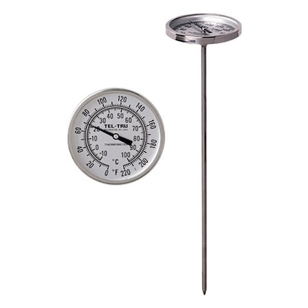 Tel-Tru Dial Thermometer 221M02FBABFAHAA