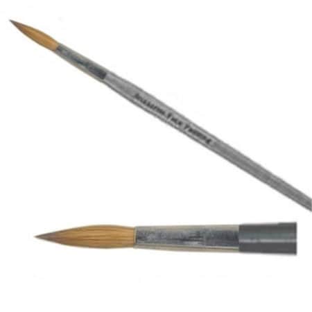 Ruby Red Paints Round Sable Number 6 Brush BRUS6