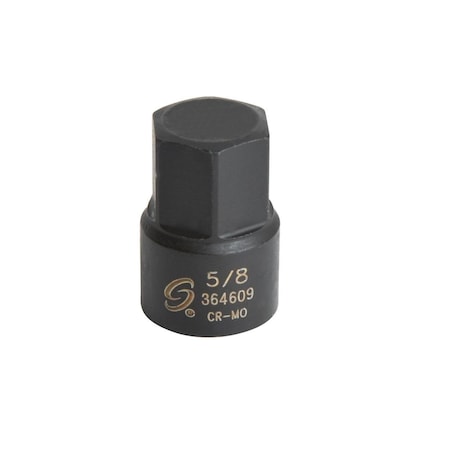 Sunex 3/8 in Dr, 5/8 in Stubby Impact Hex Driver  364609