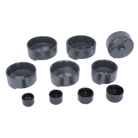 Lisle Filter Wrench & Socket Set, 10 Pc. 62250