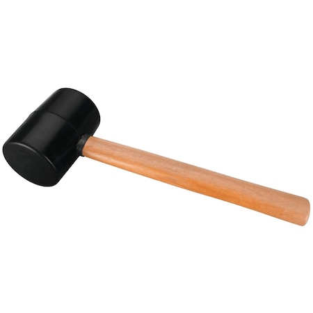 Performance Tool 32 oz. Rubber Mallet with Hardwood Handle W1146
