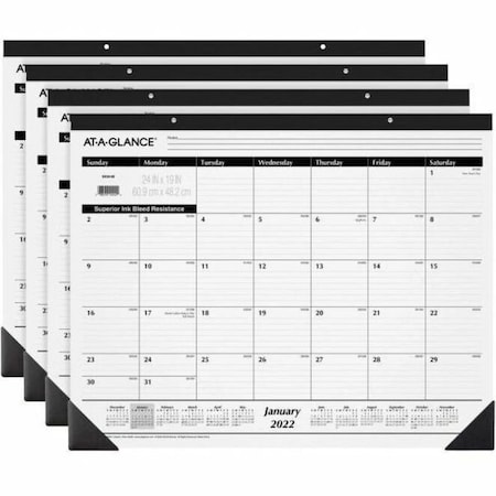 At-A-Glance Calendar, Dskpd, 12Mth, Norefl AAGSK3000BD