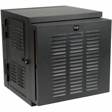 Eaton SmartRack 12U NEMA 12-Rated Industrial Wall-Mount Enclosure (includes doors and side panels) SRW12USNEMA