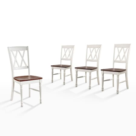 Crosley Shelby 4-Piece Dining Chair Set KF20031WH