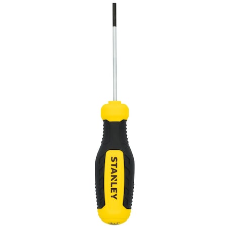 Stanley Screwdriver, Slotted, 1/8in, Round STHT60801