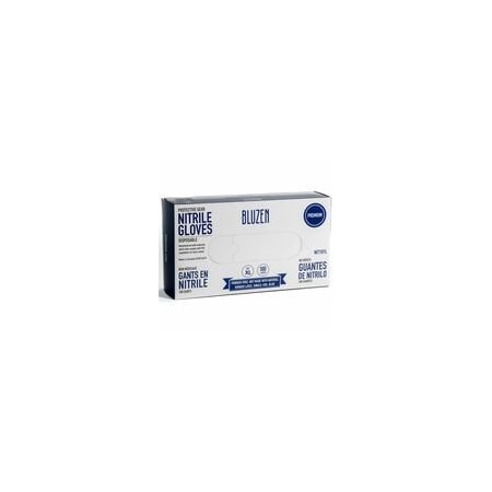 Remcoda Disposable Nitrile Gloves, 3 mil Thickness, X-Large Size, Nitrile, Blue, Durable, Comfortable, 10PK NIT101-XL