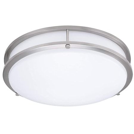 Honya Lighting LED Flush Mount Ceiling Light Double Ring Style Motion Sensing/ 12 in HY-DR12-16W-CCT-MS
