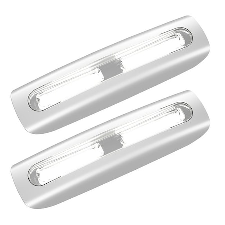Westek Bar Light, 120 V, AAA Battery, LED Lamp, 160 Lumens, 6000 K Color Temp BARCOB2-T