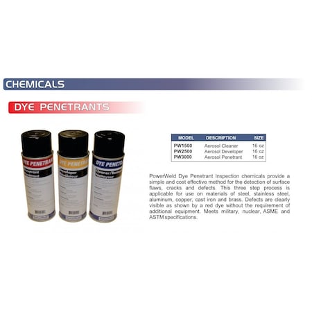 Powerweld Penetrant, 16oz PW3000