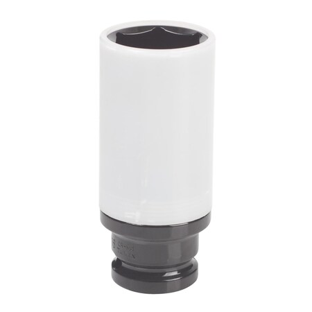 Sunex 1/2 in Drive 1-1/16 in Extra Thin Wall Wheel Protector Impact Socket 284912