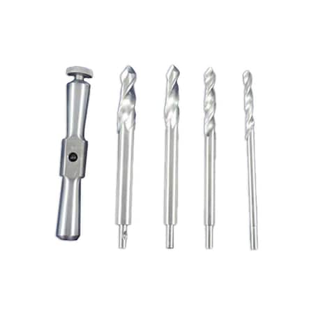 Jorgensen Laboratories Coomer Drill Set with Handle in Case J1232
