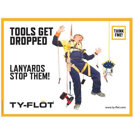 Ty-Flot Think FME Poster, 18" x 24" PSTR1102