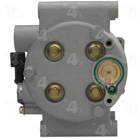 4-Seasons AC Compressor with Clutch for 2000-2008 Jaguar S Type 78549