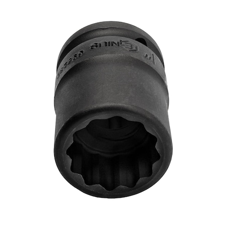 Genius Tools 3/4in Dr. 1in(12 pt.) Thin Wall Impact Socket 695232
