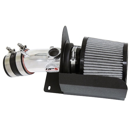 Hps Performance Air Intake Kit with Heat Shield, Polished, 827-686P