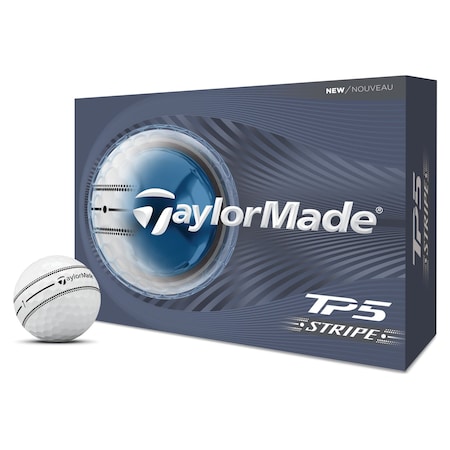 Taylormade TP5 Stripe Golf Balls, 12PK 112411
