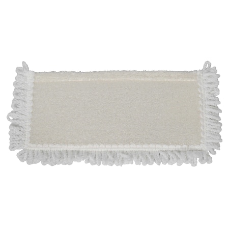 Harper Bamboo Dust Mop Pad, Smooth Surfaces, Wet/Dry, Hook and Loop 37501200