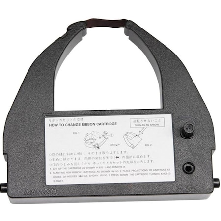 Amano Replacement Ribbon, Black C-872304