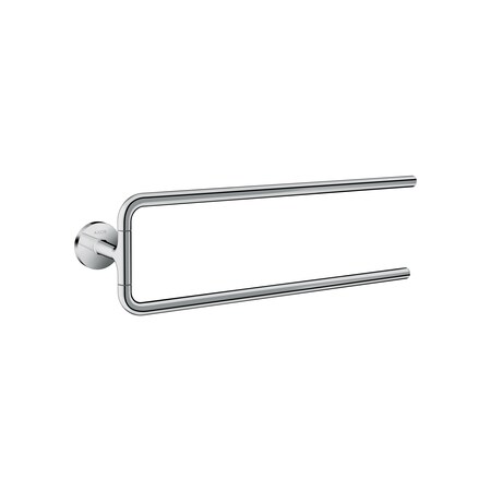 Axor Universal Circular Double Towel Bar, 20" in Chrome 42822000