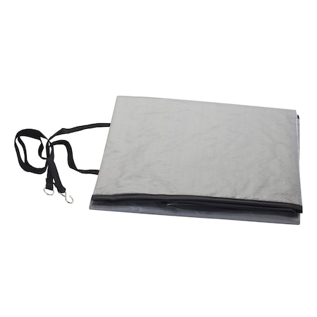 M-D Building Products Small Silver Air Conditioning Cover for Window Units 03392