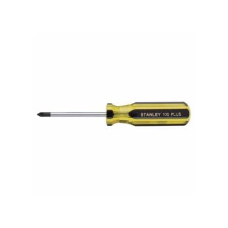 Stanley 100 Plus Phillips Tip Screwdriver, #1, 6-3/4 in L 680-64-101-A