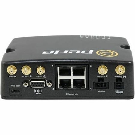 Perle Systems IRG5541+ FN LTE-A PRO ROUTER 4X ETHERNET SERIAL GPIO PWR 08000214