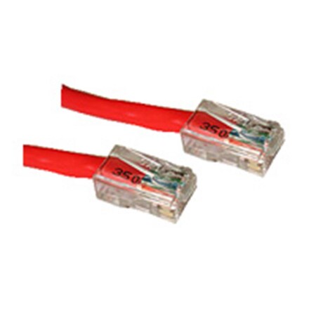 Fasttrack 10ft CAT 5E CROSSOVER PATCH CABLE RED FA260252