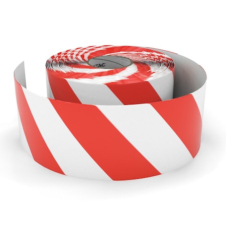 Safetytac Flexible PVC, 4 in W., 100 ft L., Peak: 17 mil / Edge: 5 mil Thickness SLH471