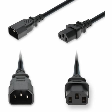 Add-On 6FT C14/C13 14 AWG BLK PWR CBL ADD-C142C13C14G6FBK