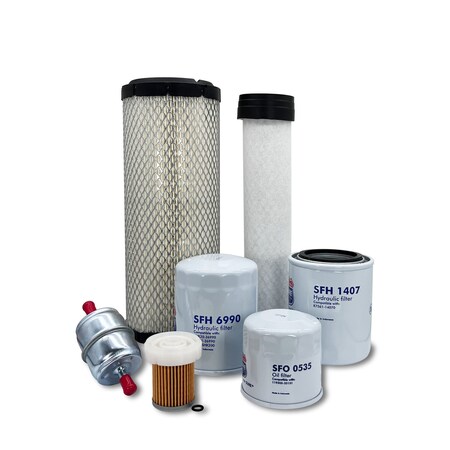 Hero Preventative Maintenance Kit Kubota RTV900T Utility Vehicle High Mount Air Cleaner MSU-KA-0584