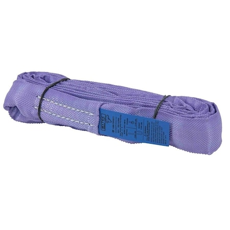 Mytee Products Endless Round Sling 8ft Purple 2600# Vertical, 2100# Choker, Crane Rigging Hoist Wrecker Recovery RSL-8-2600