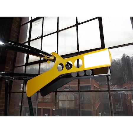 Nahanco Yellow Stockroom Rail Dividers w/ Straight Body, 25PK BRDSY