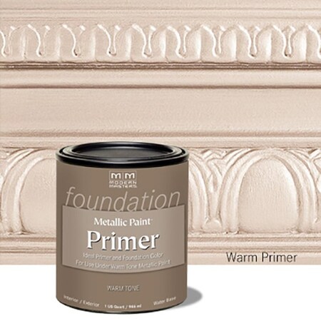 Metallic Paint Collection Qt Modern Masters Warm Tone Primer Water-Based Decorative Metallic Paint Primer 337171
