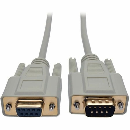 Tripp Lite Serial Cable, Straight Thru, DB9 M/F, 6ft P520-006