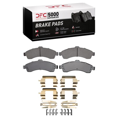 Dfc 5000 Advanced Disc Brake Pad Set,  1551-0882-01