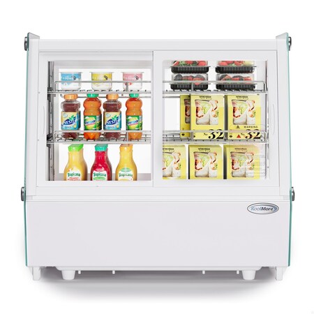 Koolmore 28 in. Self-Service Countertop Display Refrigerator in White CDC-125-WH