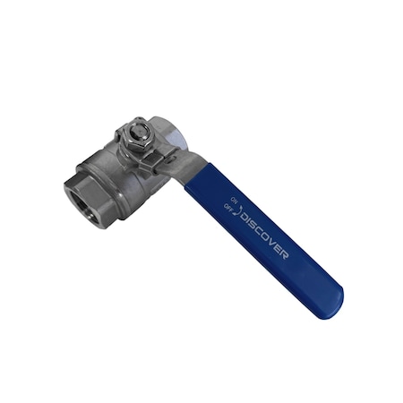 Discover 1 in. Full-Port Stainless Steel Seal-Welded Ball Valve 2000 PSI 101101