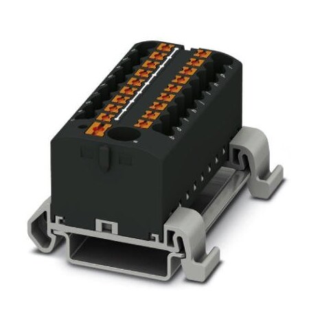 Phoenix Contact PTFIX 6/18X2 5-NS35A BK Distribution 3273256