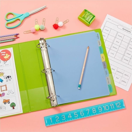 Avery Dividers, Write-On, 8Tab, Mlti 8PK AVE16171