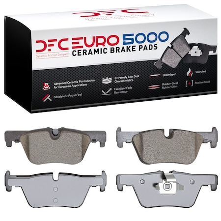 Dfc 5000 Euro Ceramic Disc Brake Pad Set,  1600-1613-00