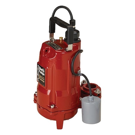 Liberty Pumps EffluentPump, 25ft, 12A, 0.5hp, 115VAC FL51A-2