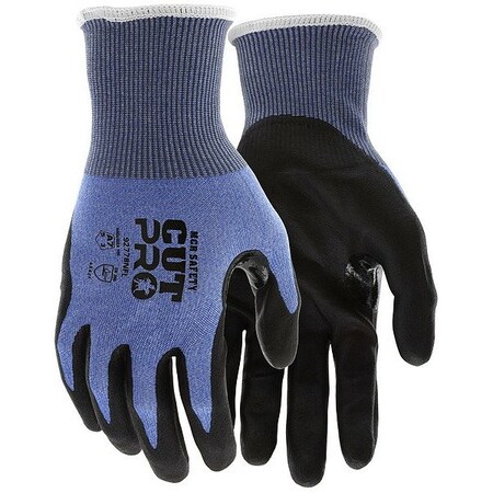 Mcr Safety Cut Resistant Glove, Nitrile, PR 92778NFM