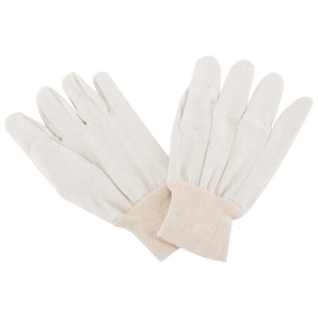 Diamondback -3L Clute-Cut Work Gloves, One-Size, Straight Thumb, Knit Wrist Cuff, 70% Cotton 30% Polyester, 8 oz GV-5221